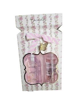 Tahari Peony Blush Body Wash & Body Oil Gift Set - New with Tags